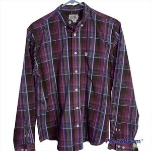Cinch Boys XL (14) Purple Plaid